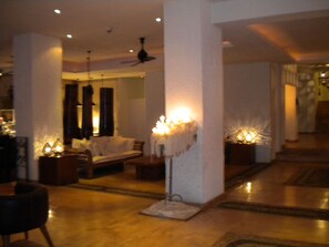 ROMANTIC LOBBY AT EVENING