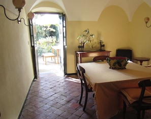 living and dining