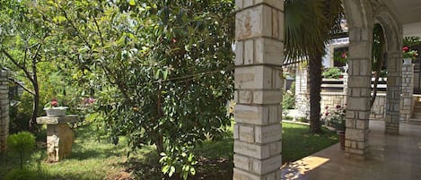 Plant, Shade, Tree, Tints And Shades, Sky, Building, Landscape, Brick, Brickwork, Shrub