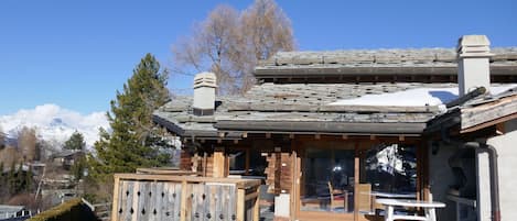 Inverno, Neve, Proprietà, Cielo, Architettura, Casa, Montagna, Costruzione, Casa, Log Cabin