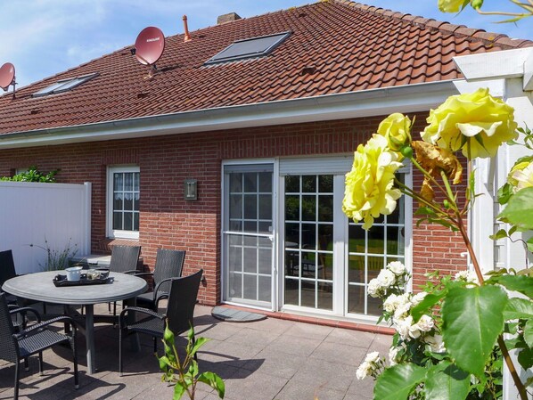 Plante, Bâtiment, Table, Propriété, Fenêtre, Meubles, Fleur, Ciel, Chaise, Maison