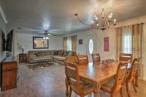 Dining Area & Living Room