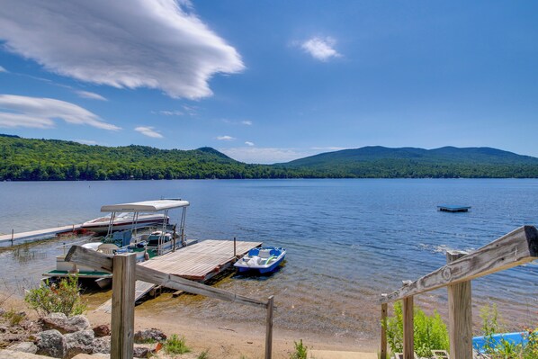 Rumney Vacation Rental | 2BR | 1BA | 400 Sq Ft | Stairs Required