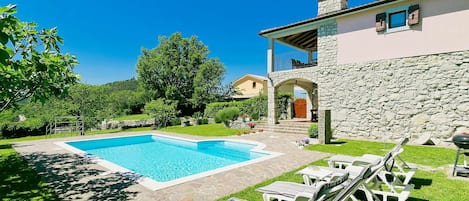 Proprietà, Casa, Costruzione, Piscina, Immobiliare, Estate, Villa, Erba, Vacanza, Casa