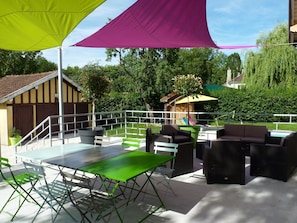 vue d'ensemble terrasse