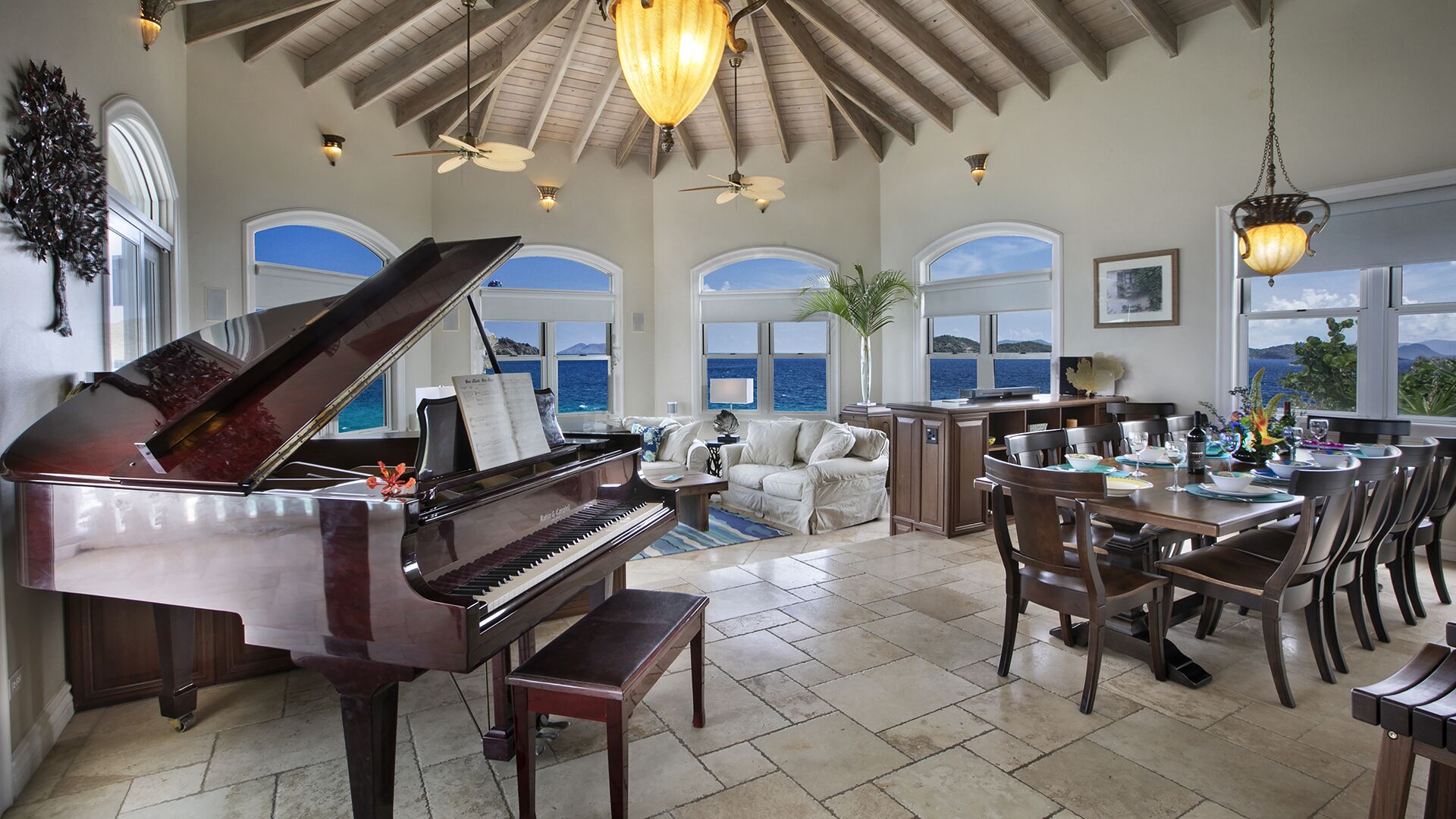 Villa St Thomas/Luxury Oceanfront/Breathtaking Views/Total