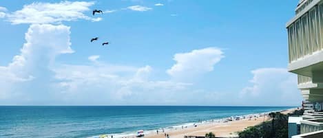 Vista para a praia ou o mar