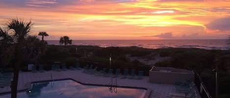 Welcome to The Sea-Xcape where you can enjoy this sunrise from our balcony. 
