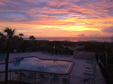 Welcome to The Sea-Xcape where you can enjoy this sunrise from our balcony.