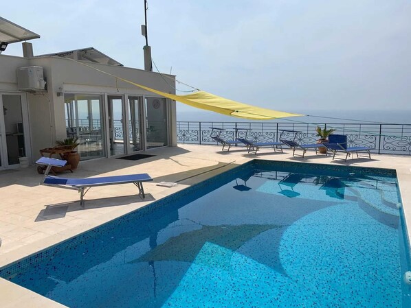 Vista a la piscina