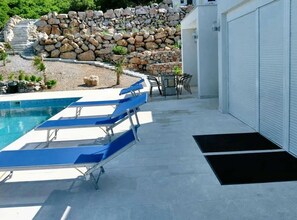 Vista a la piscina
