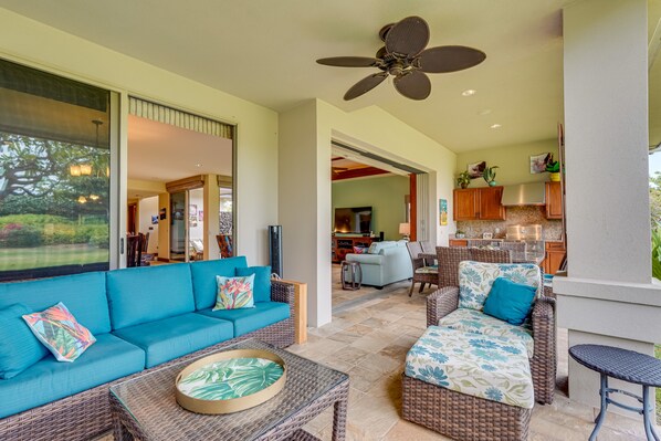 Mauna Lani Vacation Rental | 3BR | 3.5BA | Stairs to Access | 2,174 Sq Ft