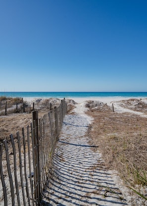 Walkway to the beach