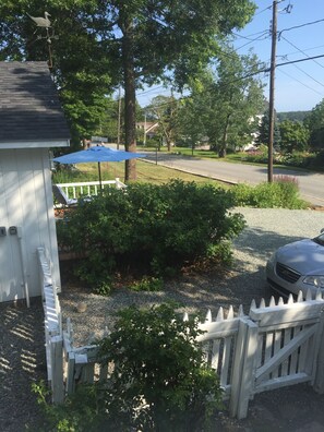 View to walk down to Beals Lobster Pound