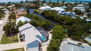 Aerial View with Canal