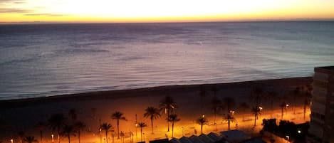 Vaya amanecer que tenemos desde la terraza