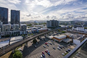 Stadsutsikt från boendet