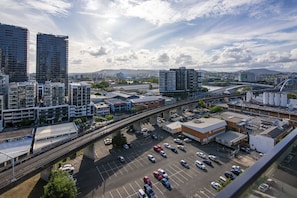 Stadsutsikt från boendet