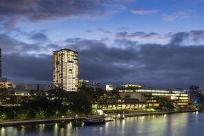 Front of property – evening/night