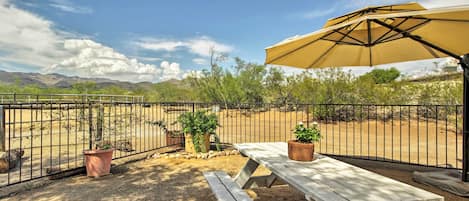 Tucson Vacation Rental | Studio | 1BA | 500 Sq Ft | Step-Free Access