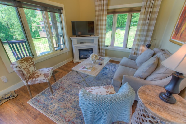 Cadus Cottage Living Room