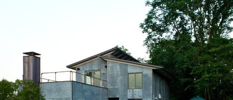 Pool and View of House