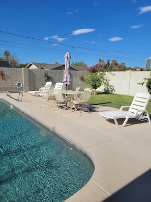 Plenty of Patio Furniture near the Pool