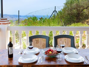 Table, Food, Tableware, Property, Furniture, Sky, Dishware, Tablecloth, Outdoor Furniture, Interior Design