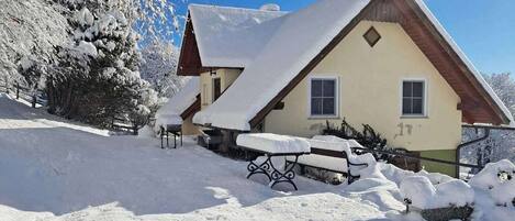 Extérieur maison de vacances [hiver]