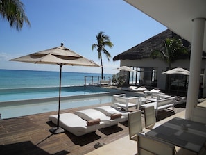 Beach club.