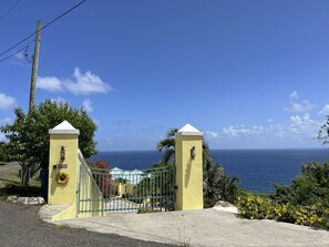 Driveway entrance