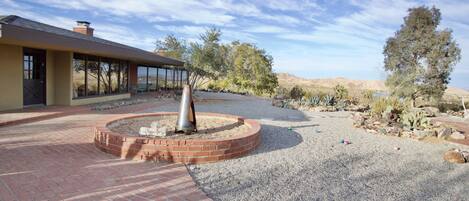 Stunning 2500 square foot mid-century home  on 4+ acres with beautiful views.