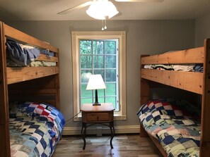 Kids bedroom with 2 bunk beds:)  on Main Floor.