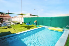 Vue sur piscine