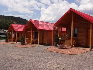 Our newly built T Lazy 7 Ranch Cabins!