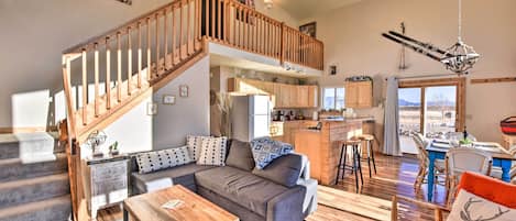 Nathrop Vacation Rental Home | 3BR | 2BA | 1,456 Sq Ft | Stairs Required