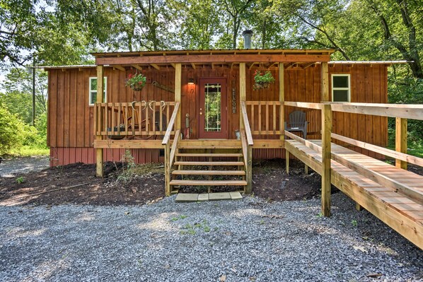 New Concord Vacation Rental | 2BR | 1BA | 1,200 Sq Ft | Steps Required