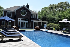 Gorgeous Salt Water Pool with all the toys