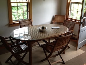 Dining area.