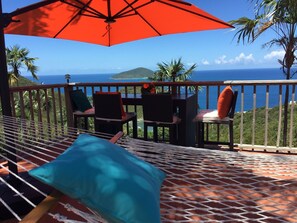 Enjoy the view Tutu Bay while listening to the waves crashing below
