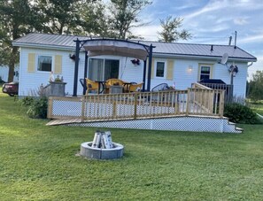 A new edition to the front of the cottage last year was a wheelchair ramp.