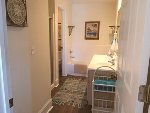 Master Bath  (tub and walk in shower)