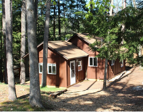 Cottage by George viewed from parking area.