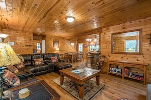 Large Family Livingroom Open Floorplan