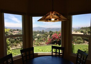 Casual Dinning Area Picture Window View