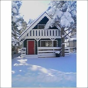 Our cabin in Winter! 