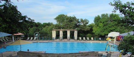 Six Blocks From the House. One of Two Pools Available Near the Home!