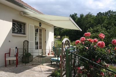 terrasse du gîte