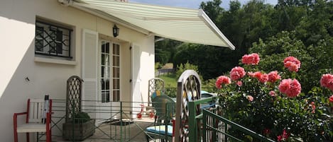 terrasse du gîte