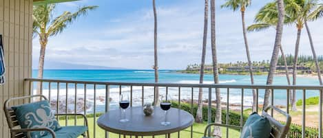 Sweeping Views from our Lanai of Napili Bay